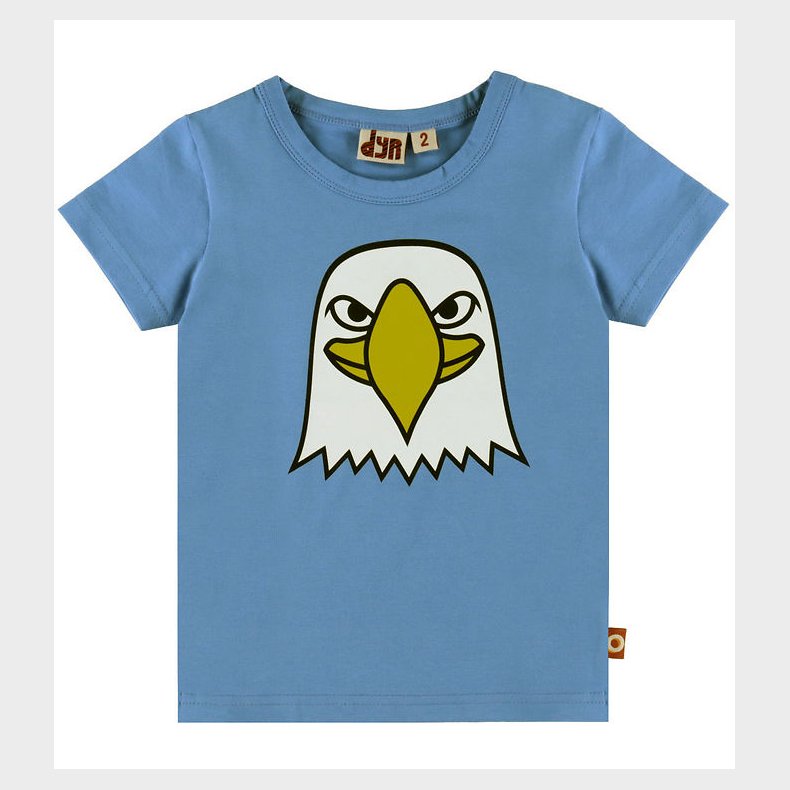 DYR-Cph T-Shirt - Dyrgrowl T - Fresh Blue �rn