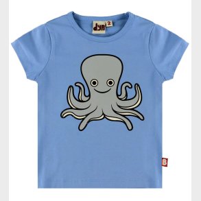 DYR-Cph T-Shirt - Dyrgrowl T - Ice Blue Bl�ksprutte