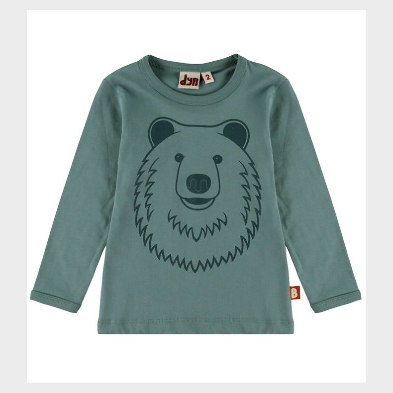 DYR-Cph T-Shirt - Dyrshedding T - Blue Grey Outline Bj�rn