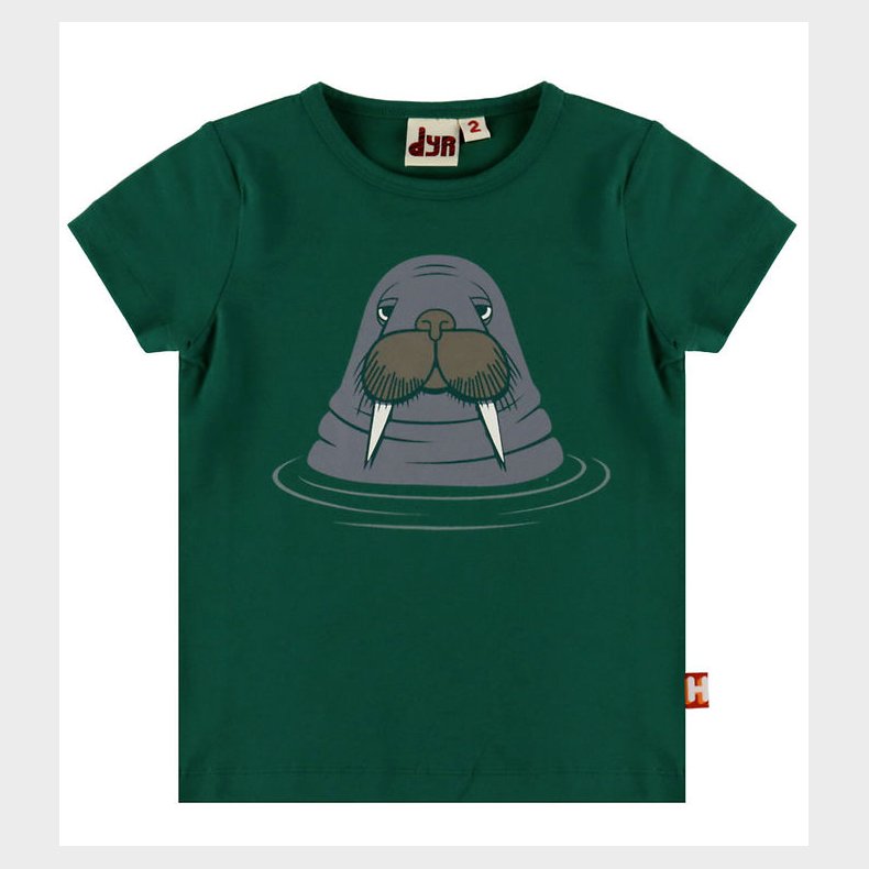 DYR-Cph T-Shirt - Dyrgrowl T - Verde Hvalros