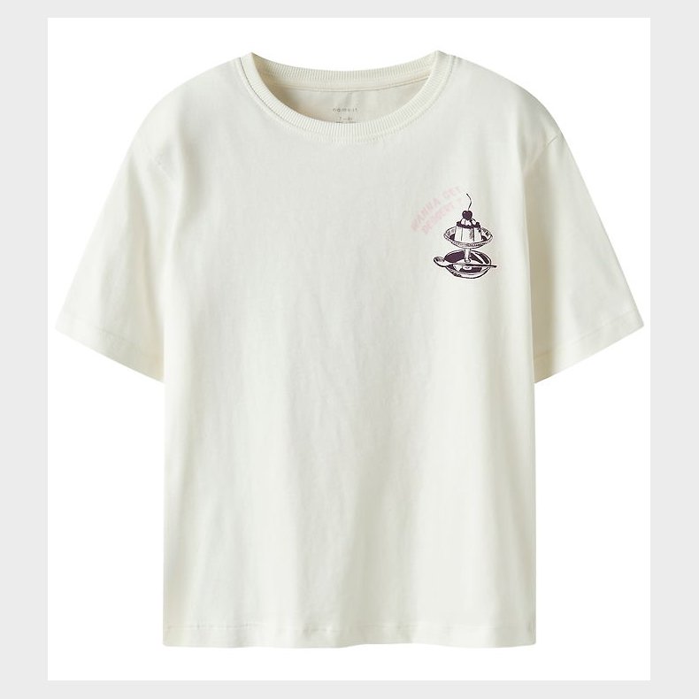 Name It T-shirt - NkfBenna - Gardenia