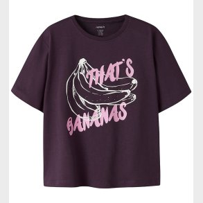 Name It T-shirt - NkfBenna - Blackberrt Wine