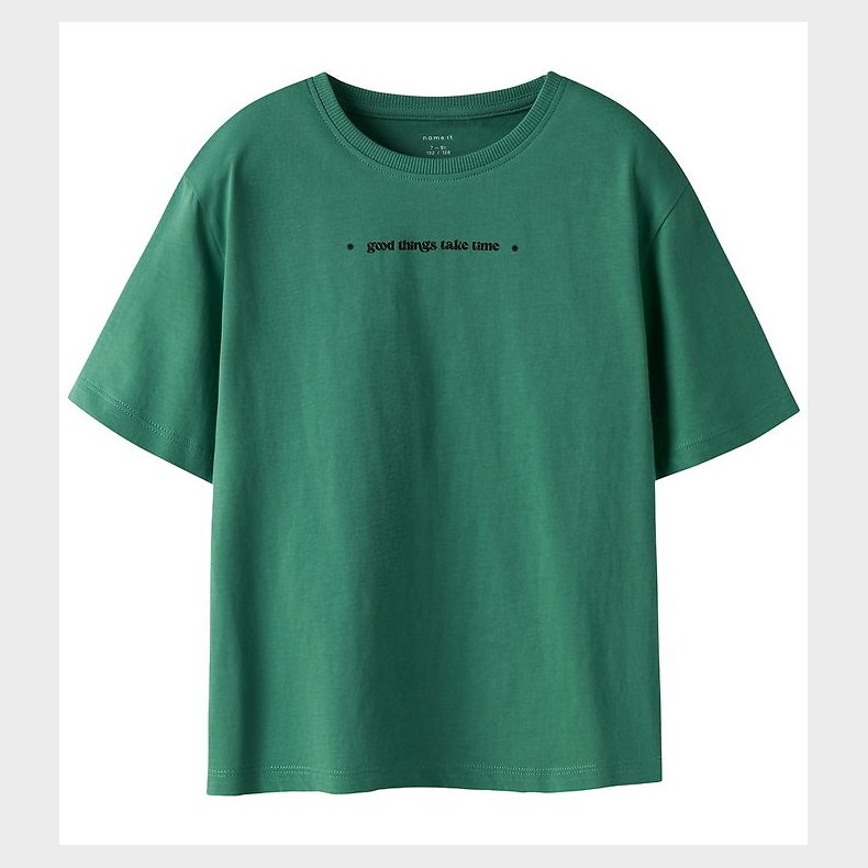 Name It T-shirt - NkmBenno - Bottle Green
