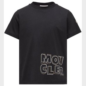 Moncler T-shirt - Sort