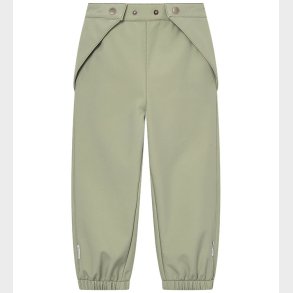Mini A Ture Softshellbukser m. Fleece - MatAiano - Tea Green