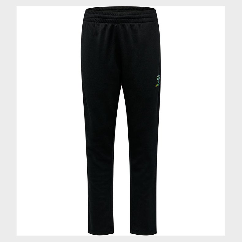 Hummel Tr�ningsbukser - hmlShimmer - Black/Limeade