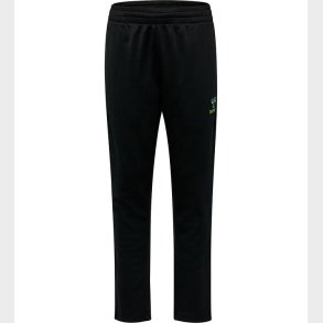 Hummel Tr�ningsbukser - hmlShimmer - Sort/Limeade