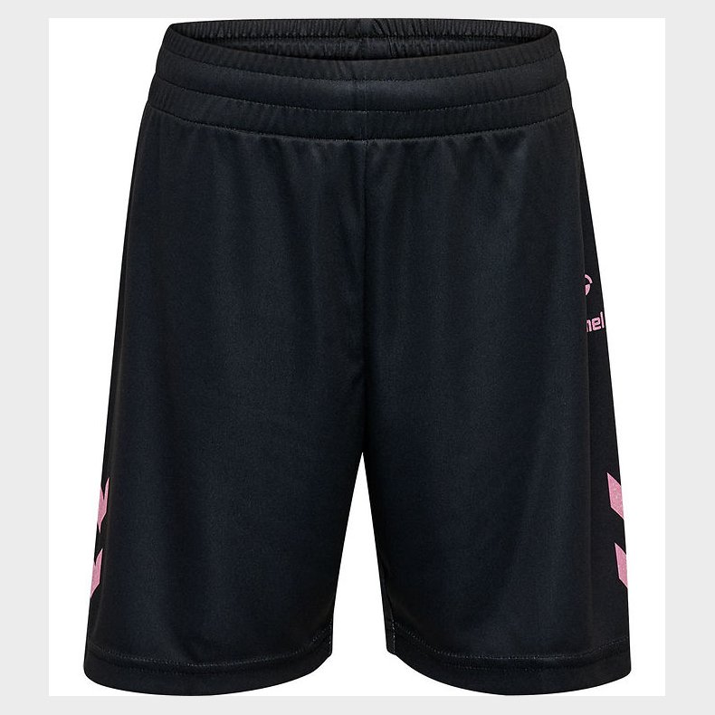 Hummel shorts - hmlShimmer - Black/Bridal Rose