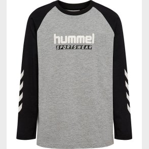 Hummel Bluse - hmlJR Logo - Grey Melange