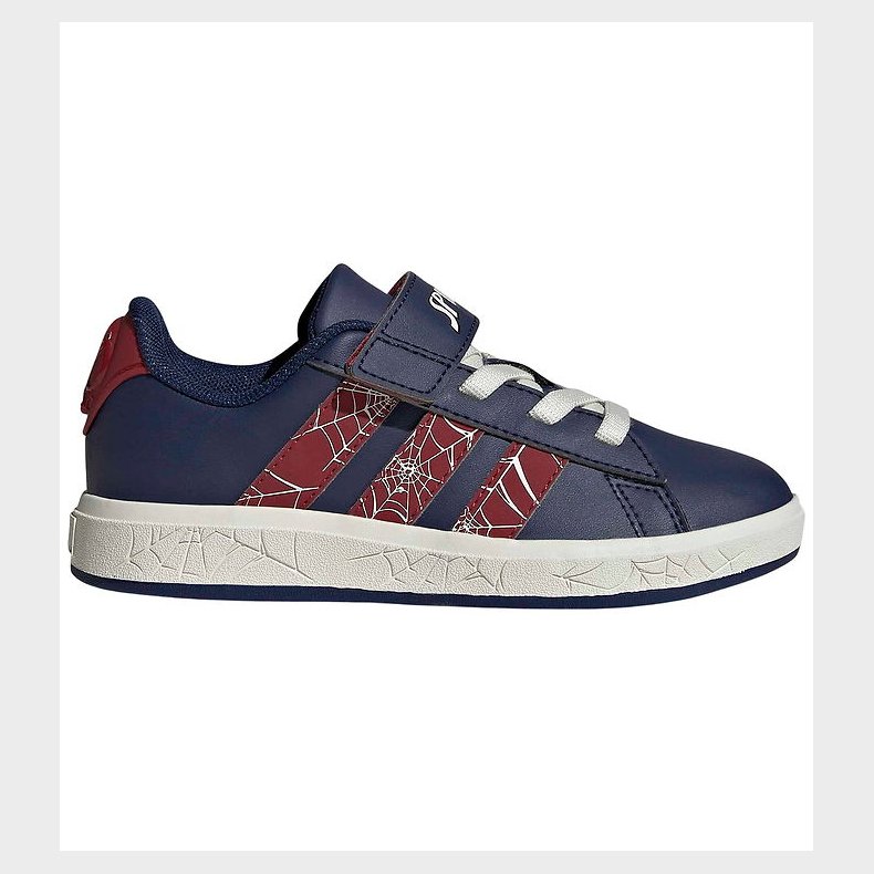 adidas Performance Sko - Grand Court Spider-Man EL - Dkblue/Actm