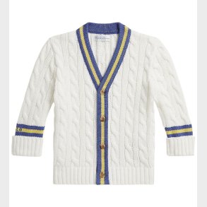 Polo Ralph Lauren Cardigan - Strik - DeckWash White