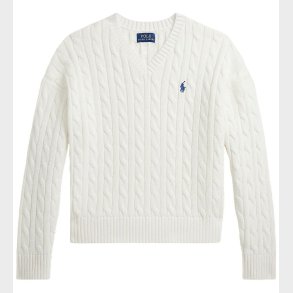 Polo Ralph Lauren Bluse - Strik - Deckwash White