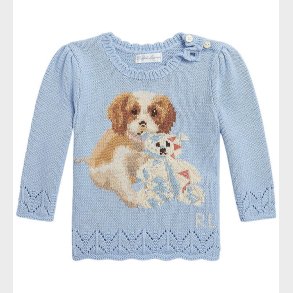 Polo Ralph Lauren Bluse - Strik - Chambray Blue