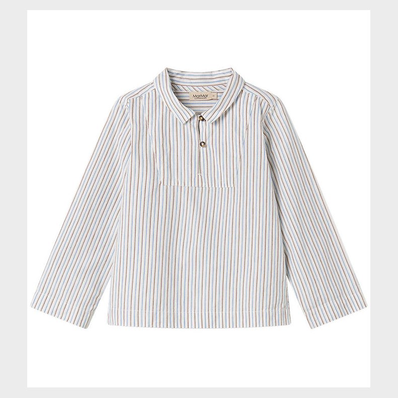 Marmar Skjorte - Tovas - Blue Iris Stripe