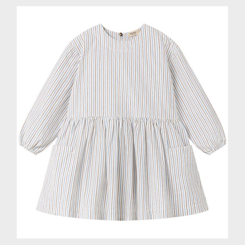 Marmar Kjole - Dagmary - Blue Iris Stripe