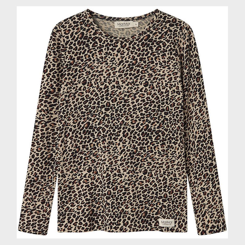 MarMar Bluse - Viskose - Brown Leo