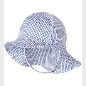 Marmar Badehat - UV40+ - Alba Splash Long - Bolich Blue Stripe