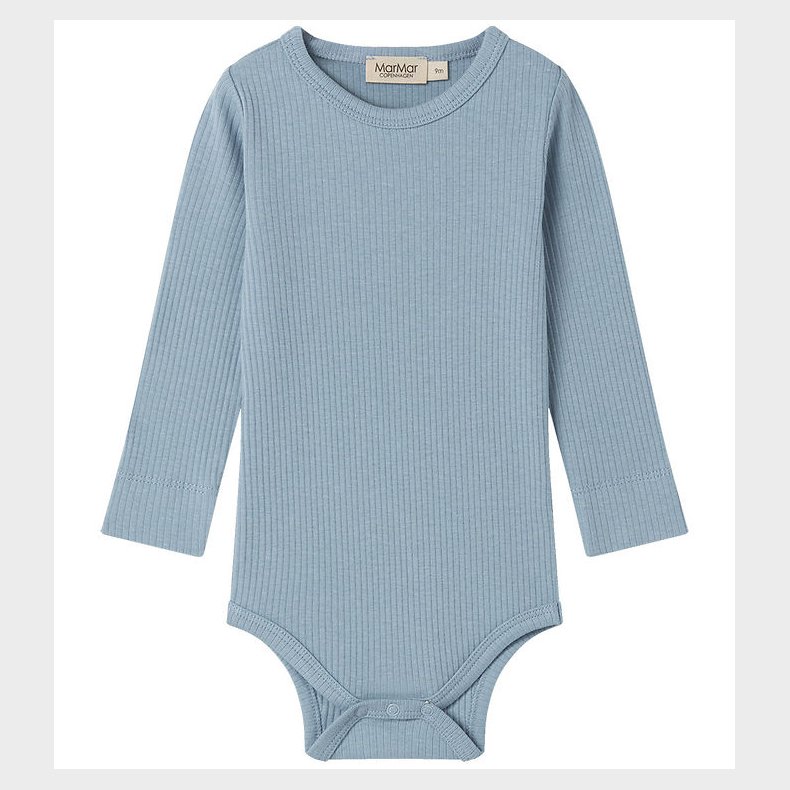 MarMar Body l/� - Rib - Bomuld/Modal - Blue Iris