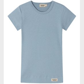 MarMar T-shirt - Rib - Bomuld/Modal - Blue Iris