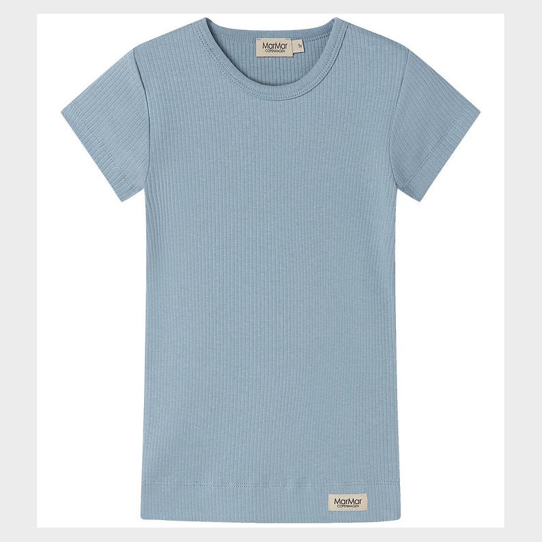 MarMar T-shirt - Rib - Bomuld/Modal - Blue Iris