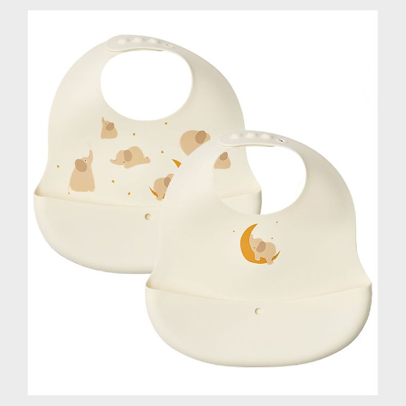 Liewood Hagesm�kke - Silikone - 2-pak - Ember - Elephant/Creme