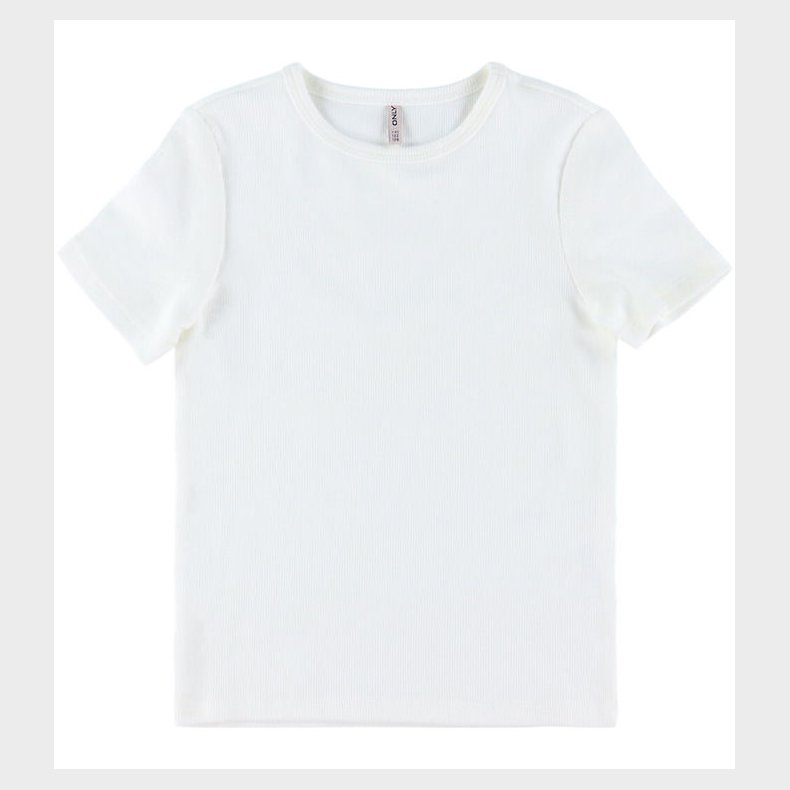 Kids Only T-shirt - Noos - Rib - KogLucky - Cloud Dancer