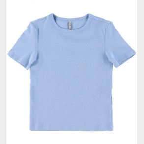 Kids Only T-shirt - Noos - KogLucky - Soft Chambray