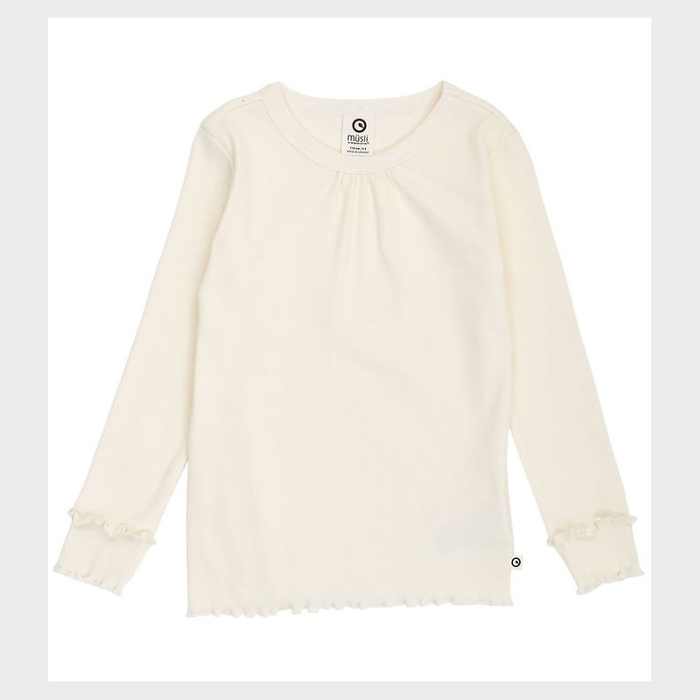 M�sli Bluse - Rib - Cozy Me - Tofu