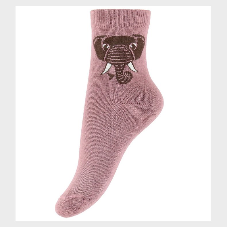 DYR-Cph Str�mper - Dyrgalop - Rose Beige Dyrepasser Elefant