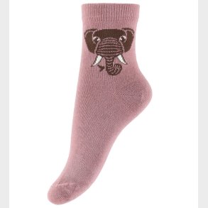 DYR-Cph Str�mper - Dyrgalop - Rose Beige Dyrepasser Elefant