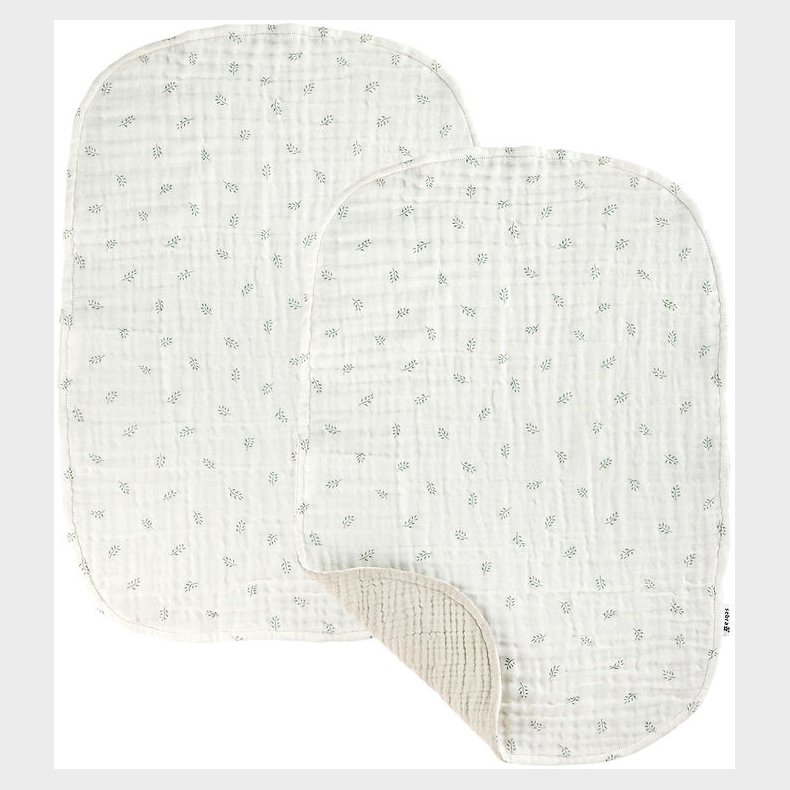 Sebra Pusleunderlag - 2-pak - Muslin - Sophora Beige