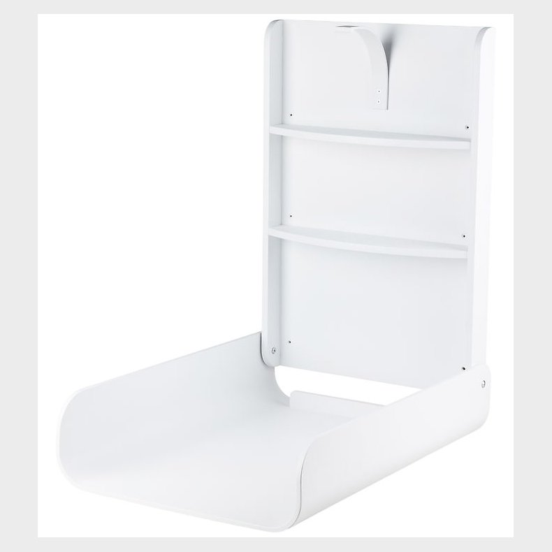 Sebra Puslebord - V�gh�ngt - Hvid