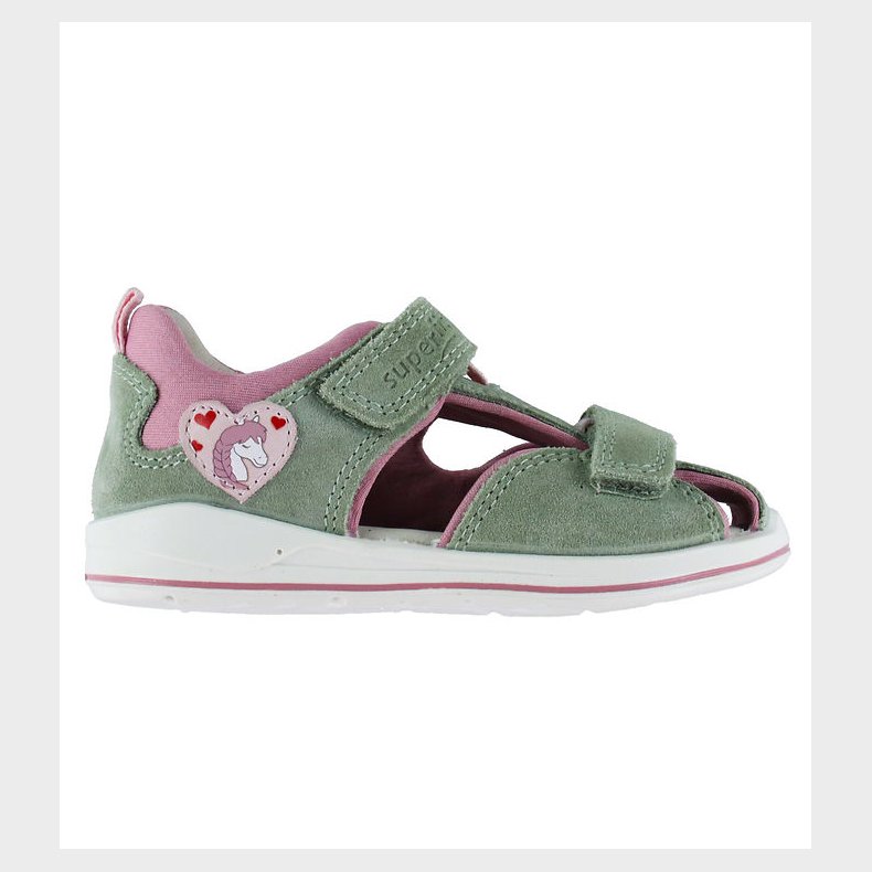 Superfit Sandaler - Green/Pink