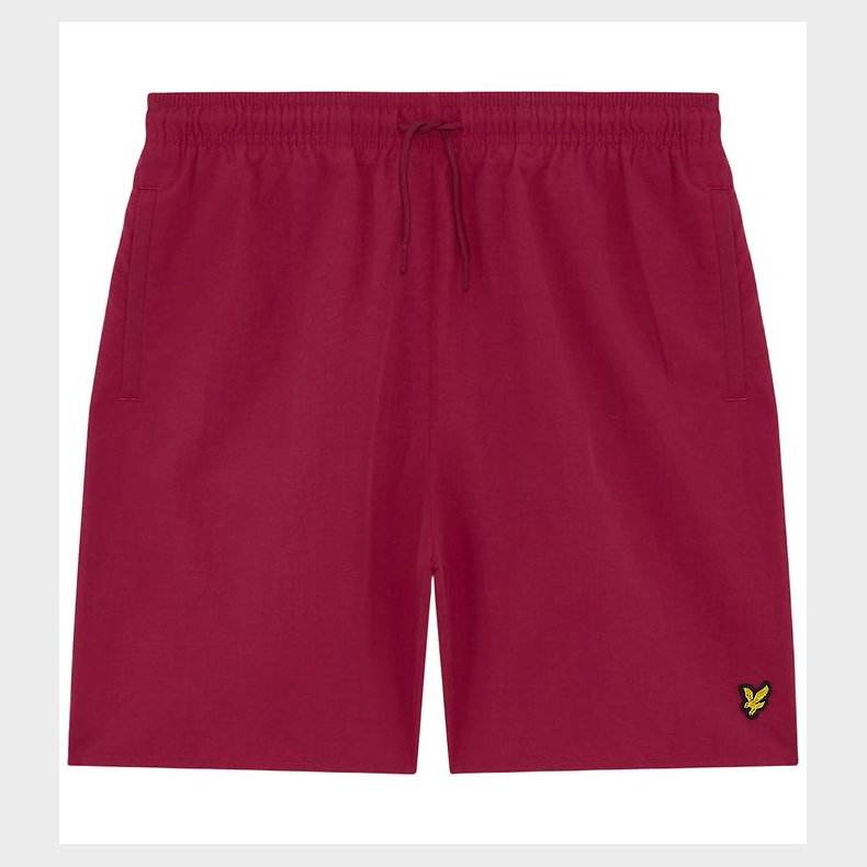 Lyle & Scott Badeshorts - Cranberry
