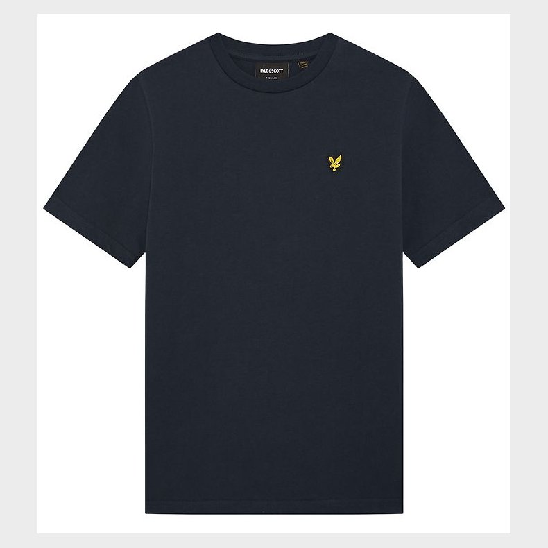Lyle & Scott T-shirt - Dark Navy m. Print
