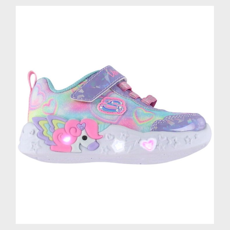 Skechers Sko - Unicorn - Lavender/Multi