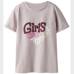 Name It T-shirt - NkfBaria - Lilac Marble