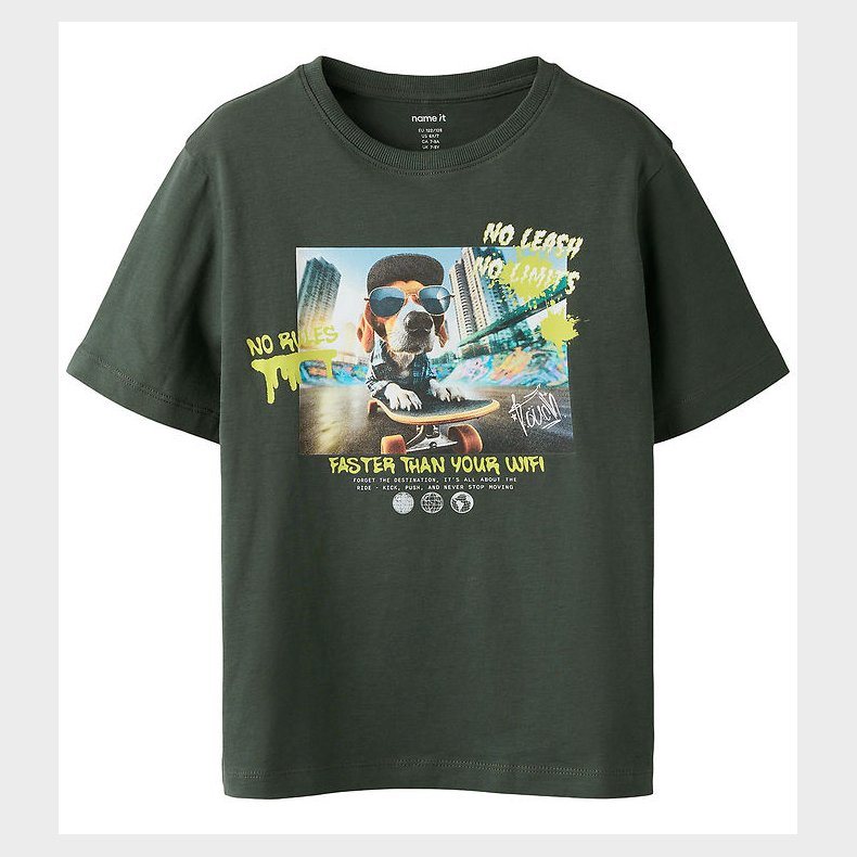 Name It T-shirt - NkmVoto - Urban Chic/Skatter Dog