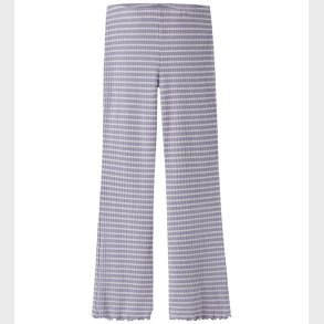 Name It Leggings - Rib - Flare - NkfVemma - Lavender Gray/Lilac