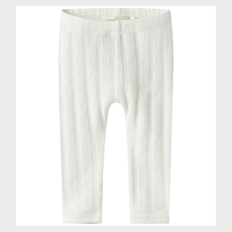 Lil' Atelier Leggings - NbnBob - Coconut Milk m. Hulm�nster