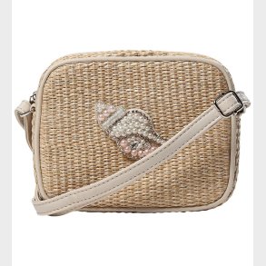 Sofie Schnoor Skuldertaske - NinnieKB - Nature m. Perler