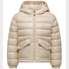 Moncler Dunjakke - Ela - Light Beige