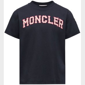 Moncler T-shirt - Navy m. Print
