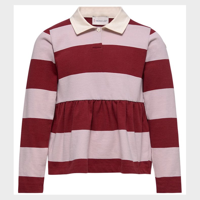 Moncler Polobluse - R�d/Rosastribet