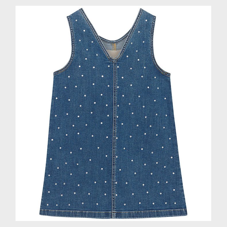 Creamie Spencer - Rhineestones - Blue Denim m. S�lv nitter