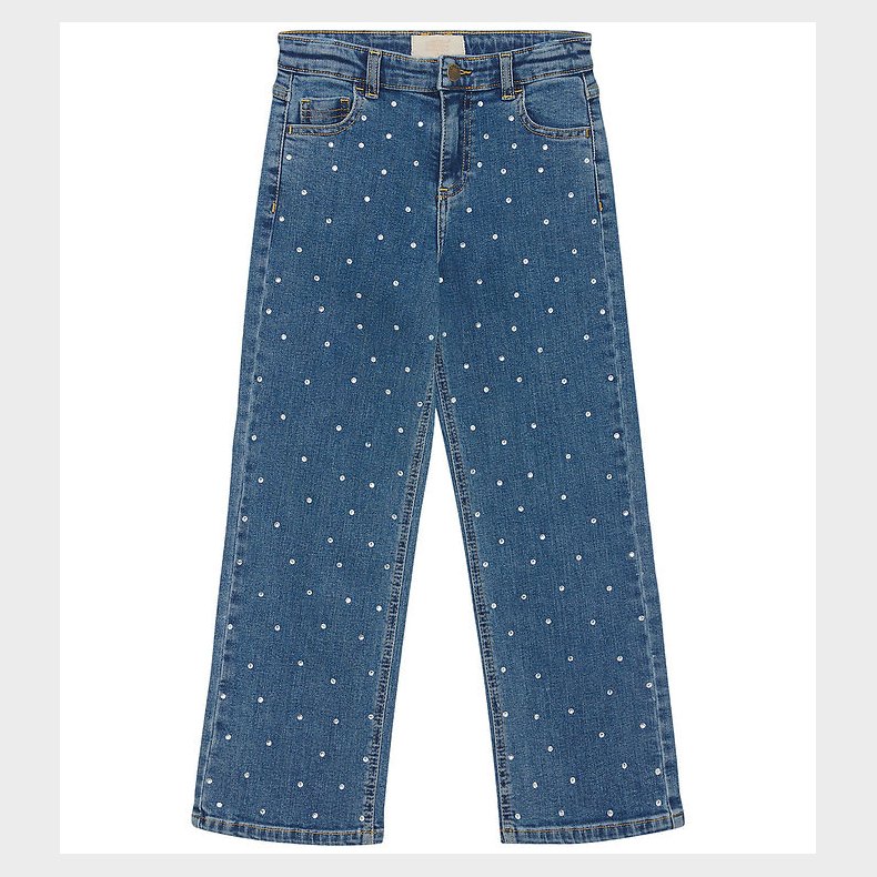 Creamie Jeans - Rhinestones - Blue Denim