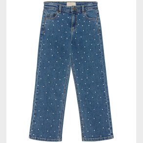 Creamie Jeans - Rhinestones - Blue Denim