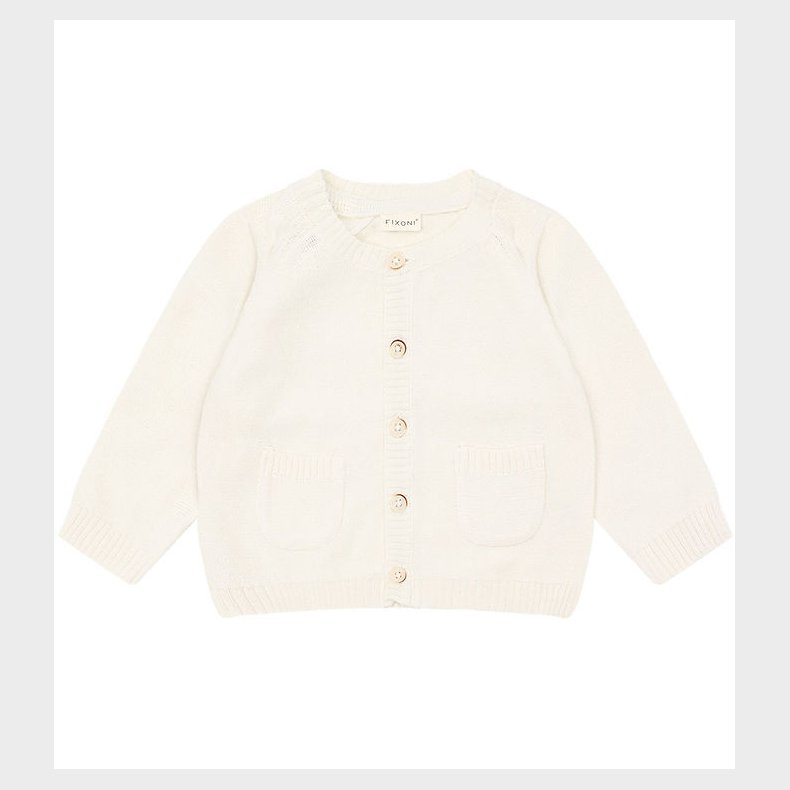 Fixoni Cardigan - Strik - Antique White