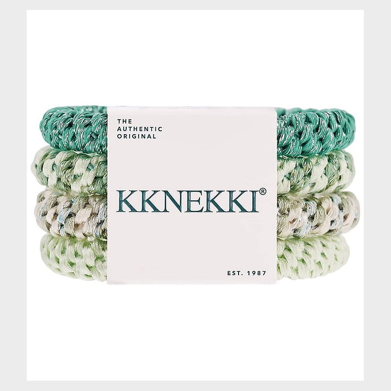 Kknekki H�relastikker - 4-pak - Gr�n