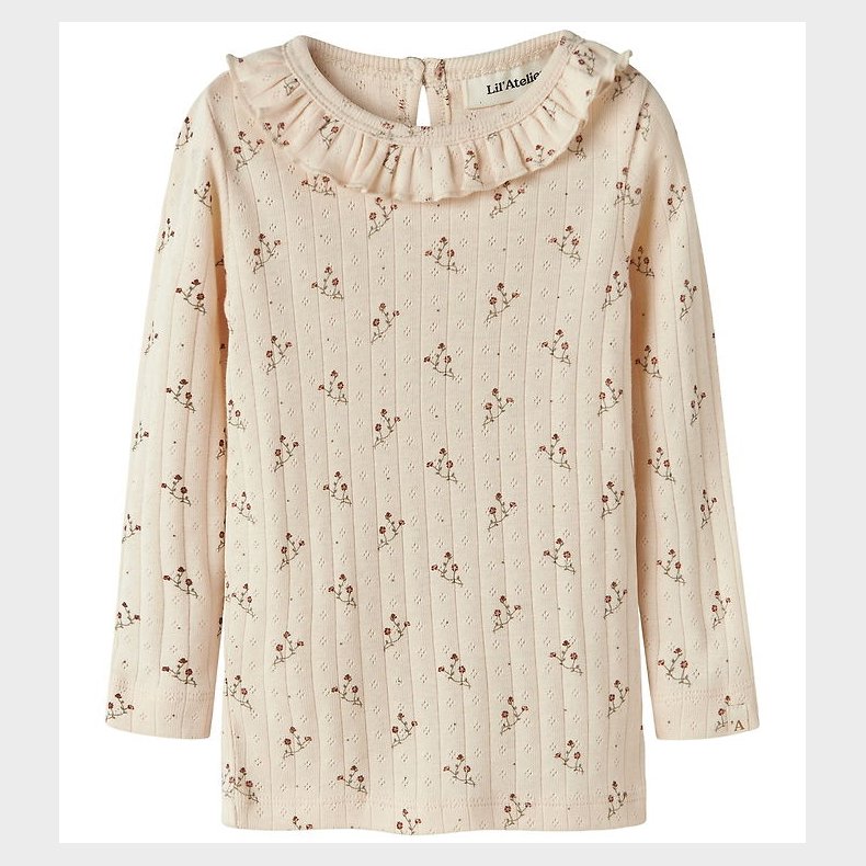 Lil' Atelier Bluse - NmfRachello - Novelle Peach/Flower